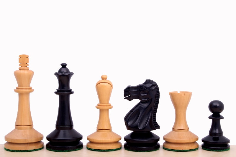FIGURY SZACHOWE BLACKMORE HEBANIZOWANE 4 CALE - FIGURY SZACHOWE BLACKMORE HEBANIZOWANE 4 CALE