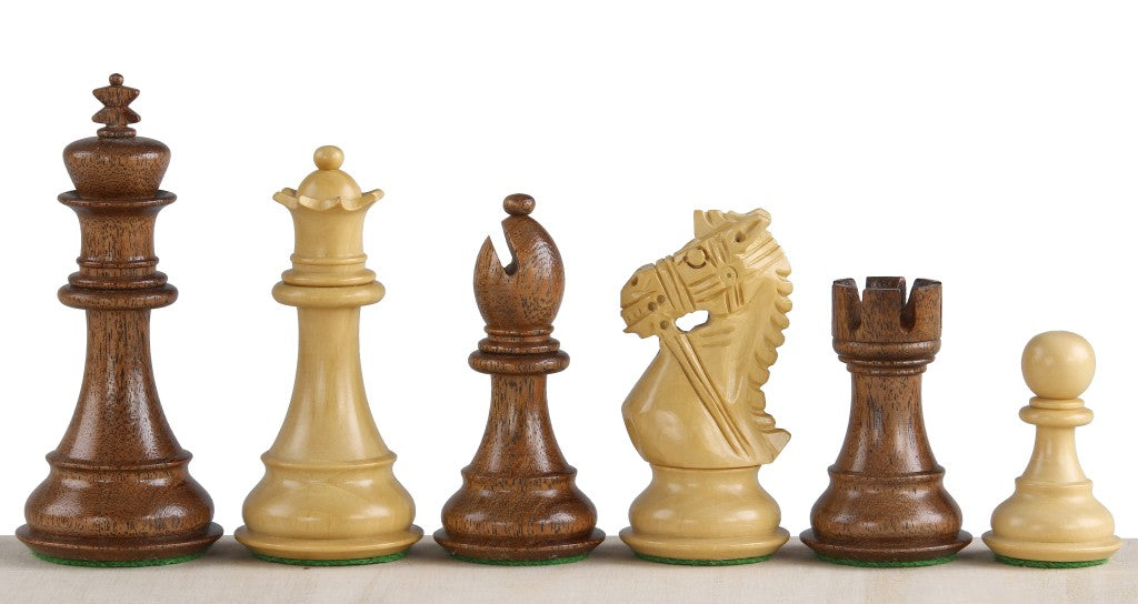 King's Bridal Acacia/Buckthorn Chess Figures 3.75 - King's Bridal Acacia/Buckthorn Chess Figures 3.75