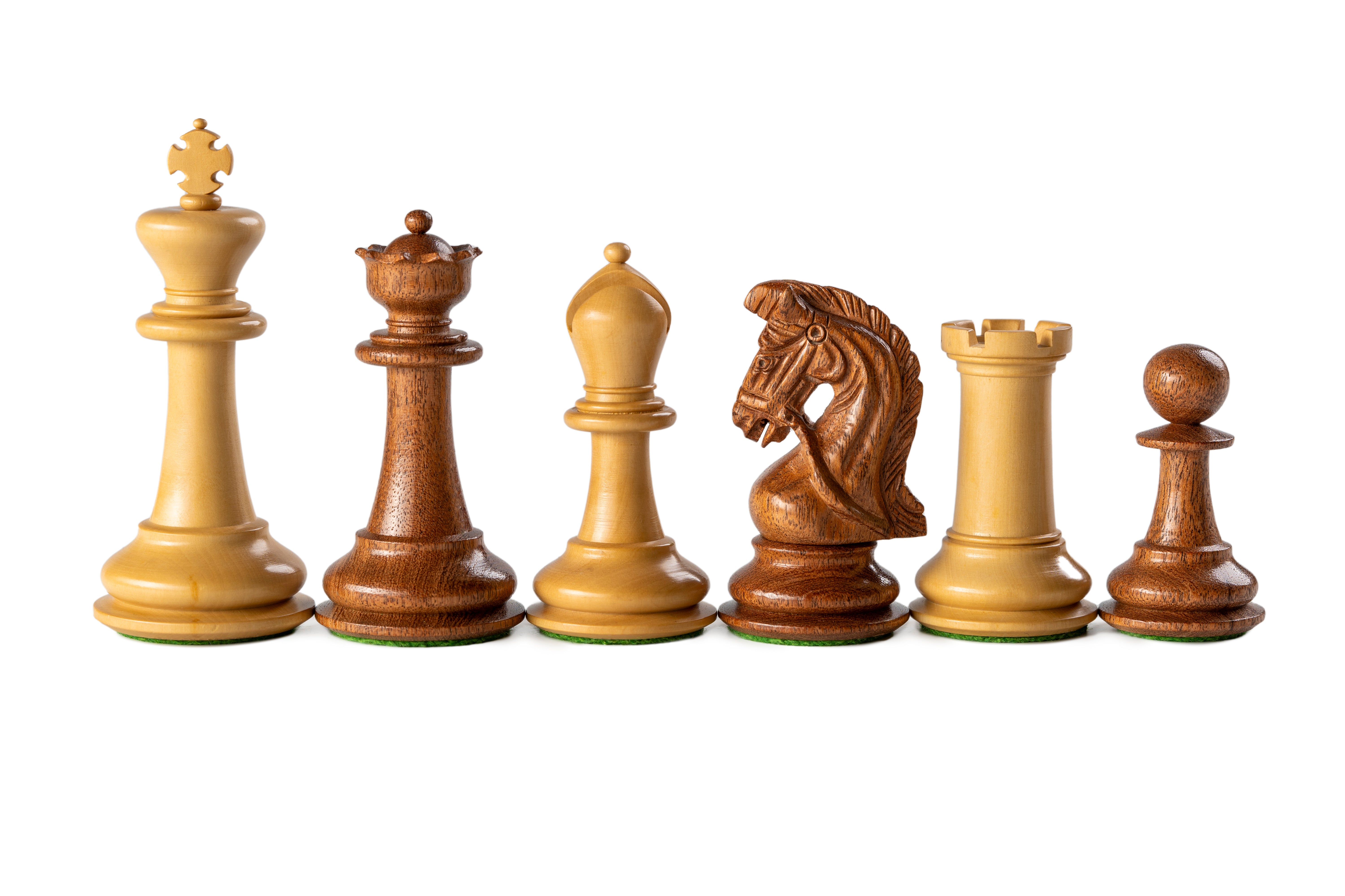 Sultan 3,75 Zoll Akazie/Steckdorn Schachfiguren - Sultan 3,75 Zoll Akazie/Steckdorn Schachfiguren