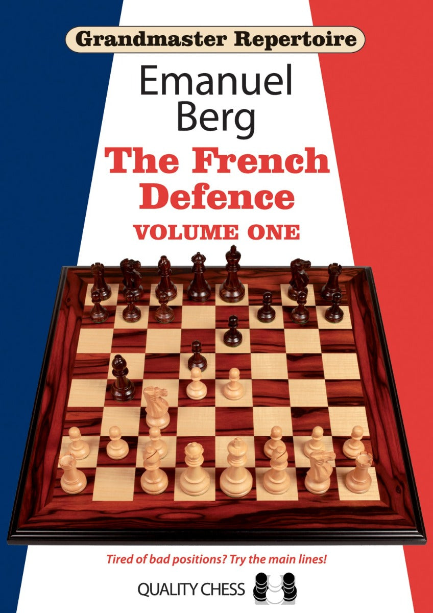 Grandmaster Repertoire 14 - La defensa francesa, volumen uno (tapa dura), de Emanuel Berg - Grandmaster Repertoire 14 - La defensa francesa, volumen uno (tapa dura), de Emanuel Berg