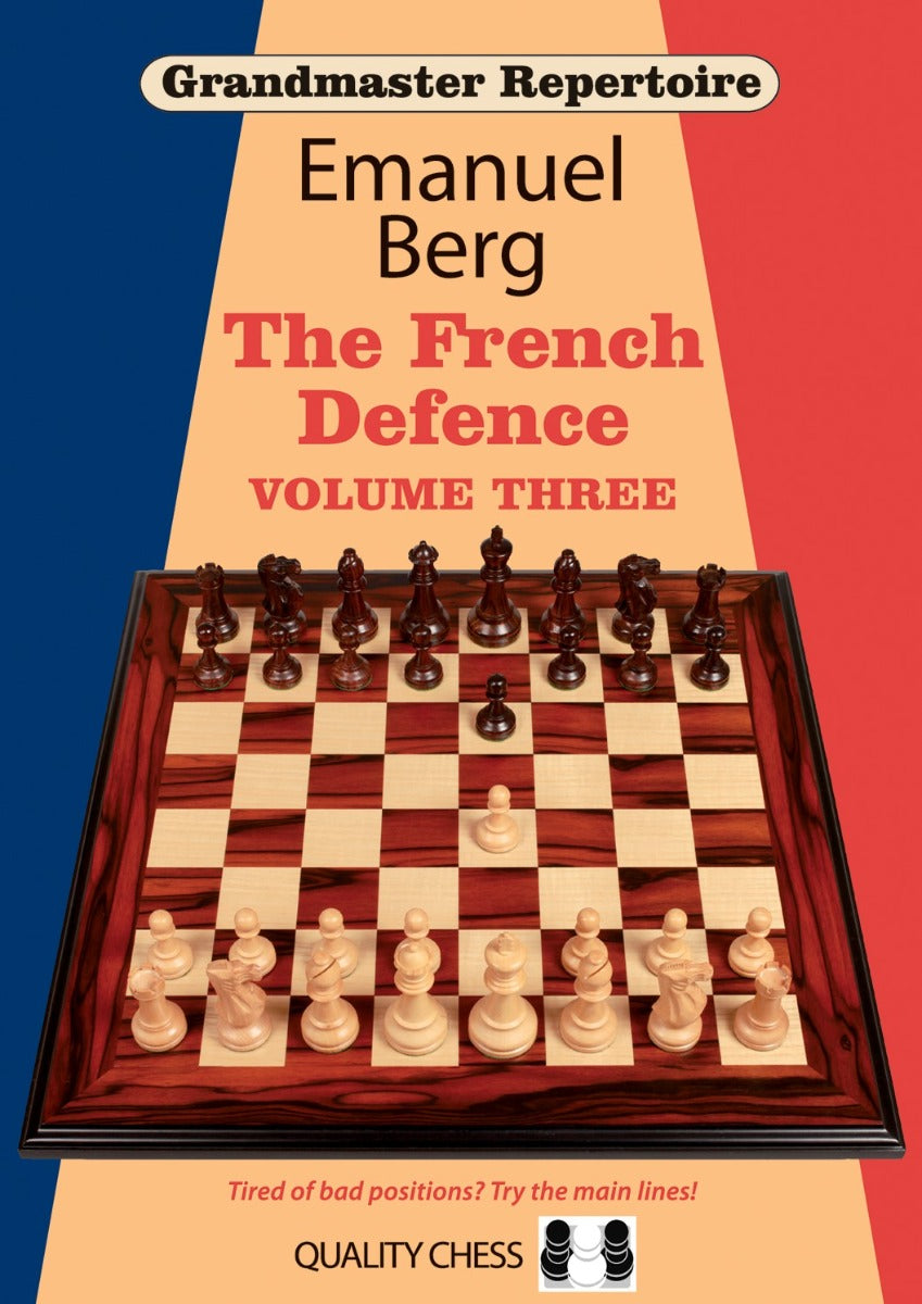 Repertorio Grandmaster 16 - La difesa francese Volume 3 di Emanuel Berg (copertina rigida) - Repertorio Grandmaster 16 - La difesa francese Volume 3 di Emanuel Berg (copertina rigida)