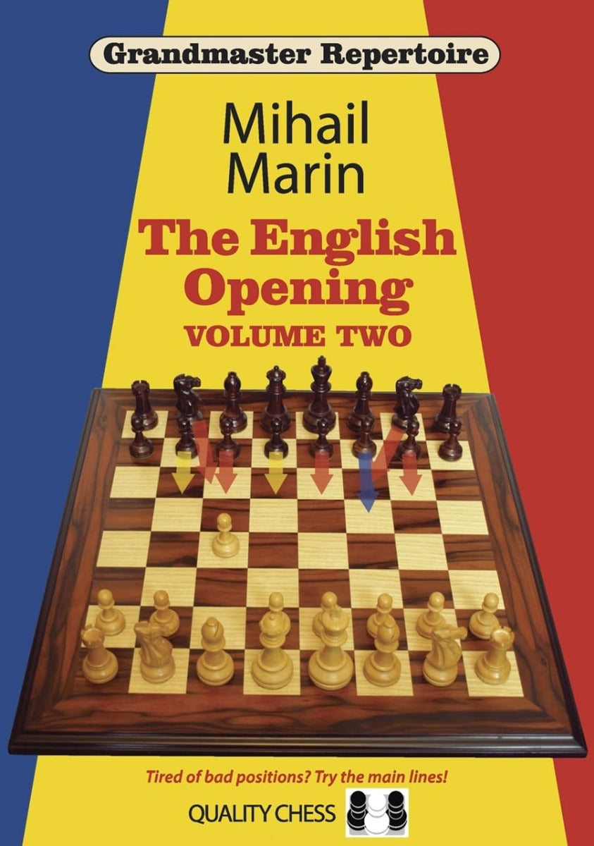 Grandmaster Repertoire 4 - La apertura inglesa, vol. 2, de Mihail Marin (tapa blanda) - Grandmaster Repertoire 4 - La apertura inglesa, vol. 2, de Mihail Marin (tapa blanda)
