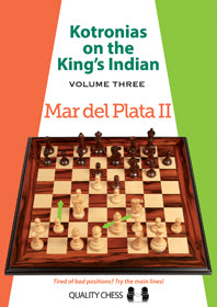Kotronias sobre la Defensa India del Rey, Mar del Plata II (tapa dura), de Vassilios Kotronias - Kotronias sobre la Defensa India del Rey, Mar del Plata II (tapa dura), de Vassilios Kotronias