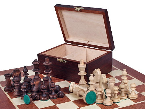STAUNTON N.º 4 en estuche de madera - STAUNTON N.º 4 en estuche de madera
