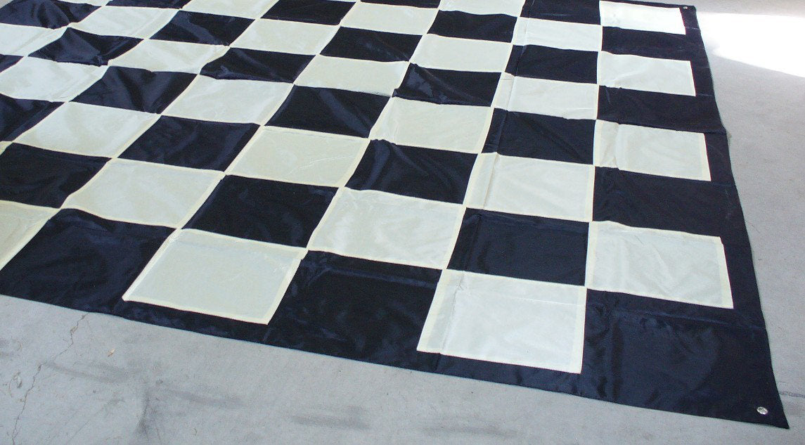 Tablero de tela para el ajedrez gigante 13'' (34cm) - Tablero de tela para el ajedrez gigante 13'' (34cm)