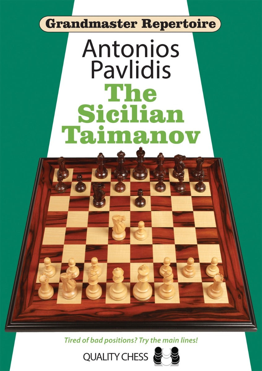 The Sicilian Taimanov by Antonios Pavlidis (miękka okładka) - The Sicilian Taimanov by Antonios Pavlidis (miękka okładka)