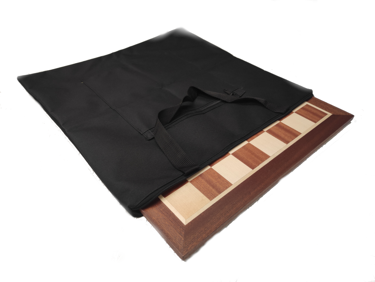 Bolsa para tablero de ajedrez de madera con casillas de 40 a 50 mm (compartimento para las piezas) - Bolsa para tablero de ajedrez de madera con casillas de 40 a 50 mm (compartimento para las piezas)