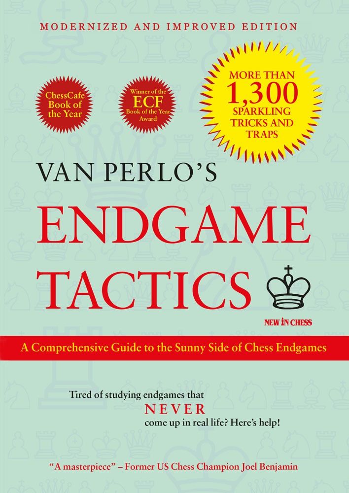 Van Perlo's Endgame Tactics - Modernized and improved edition by Ger van Perlo (twarda okładka) - Van Perlo's Endgame Tactics - Modernized and improved edition by Ger van Perlo (twarda okładka)
