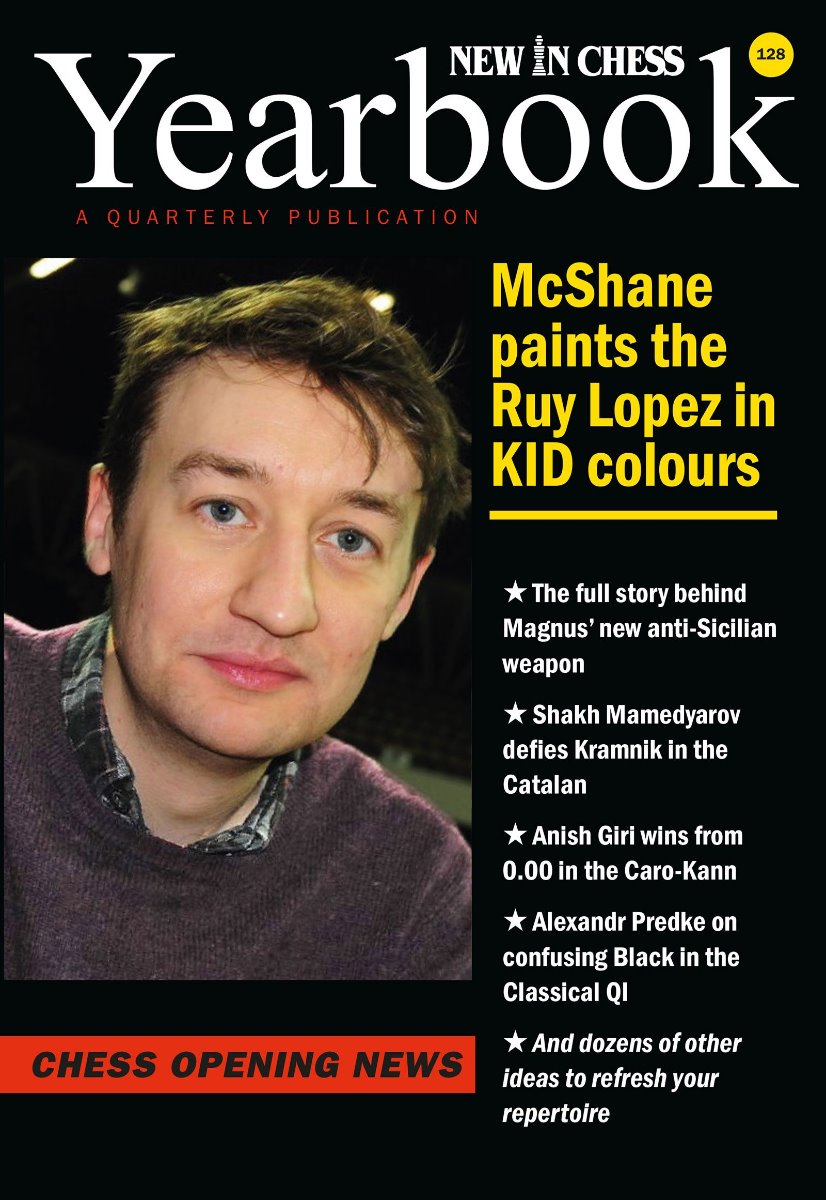 Yearbook 128 hardcover: McShane paints the Ruy Lopez in KID Colours - Yearbook 128 hardcover: McShane paints the Ruy Lopez in KID Colours