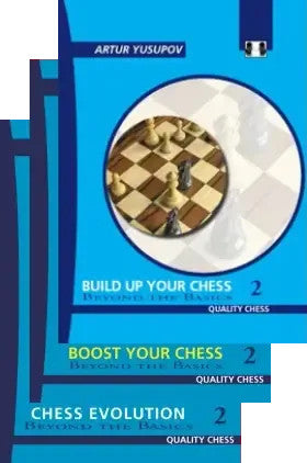 Set of 3 books Beyond the Basics Series Artur Yusupov (softcover) - blue - Set of 3 books Beyond the Basics Series Artur Yusupov (softcover) - blue