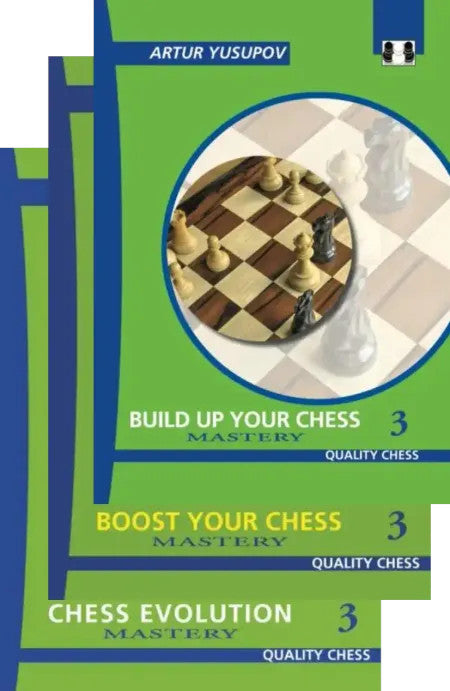 Set of 3 books Mastery Series by Artur Yusupov (softcover) - green - Set of 3 books Mastery Series by Artur Yusupov (softcover) - green