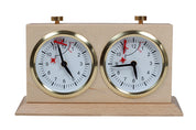 Reloj de madera BHB con base - grande y claro