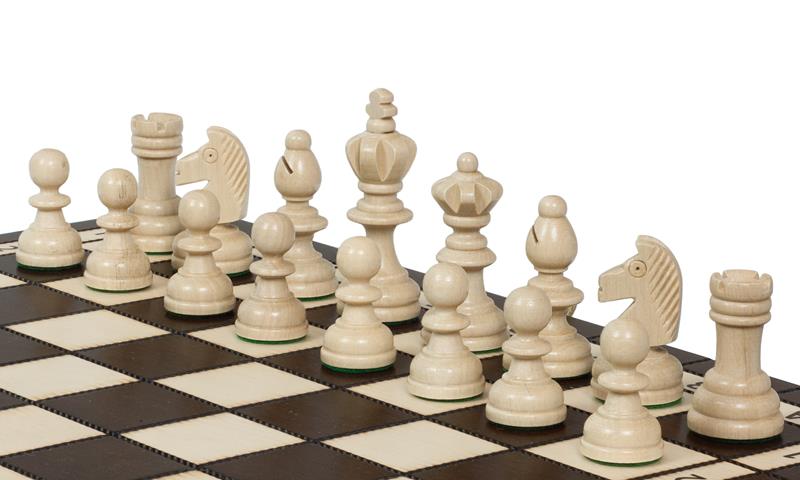 Juego de ajedrez de madera Triunfo 36 x 36 cm - Juego de ajedrez de madera Triunfo 36 x 36 cm