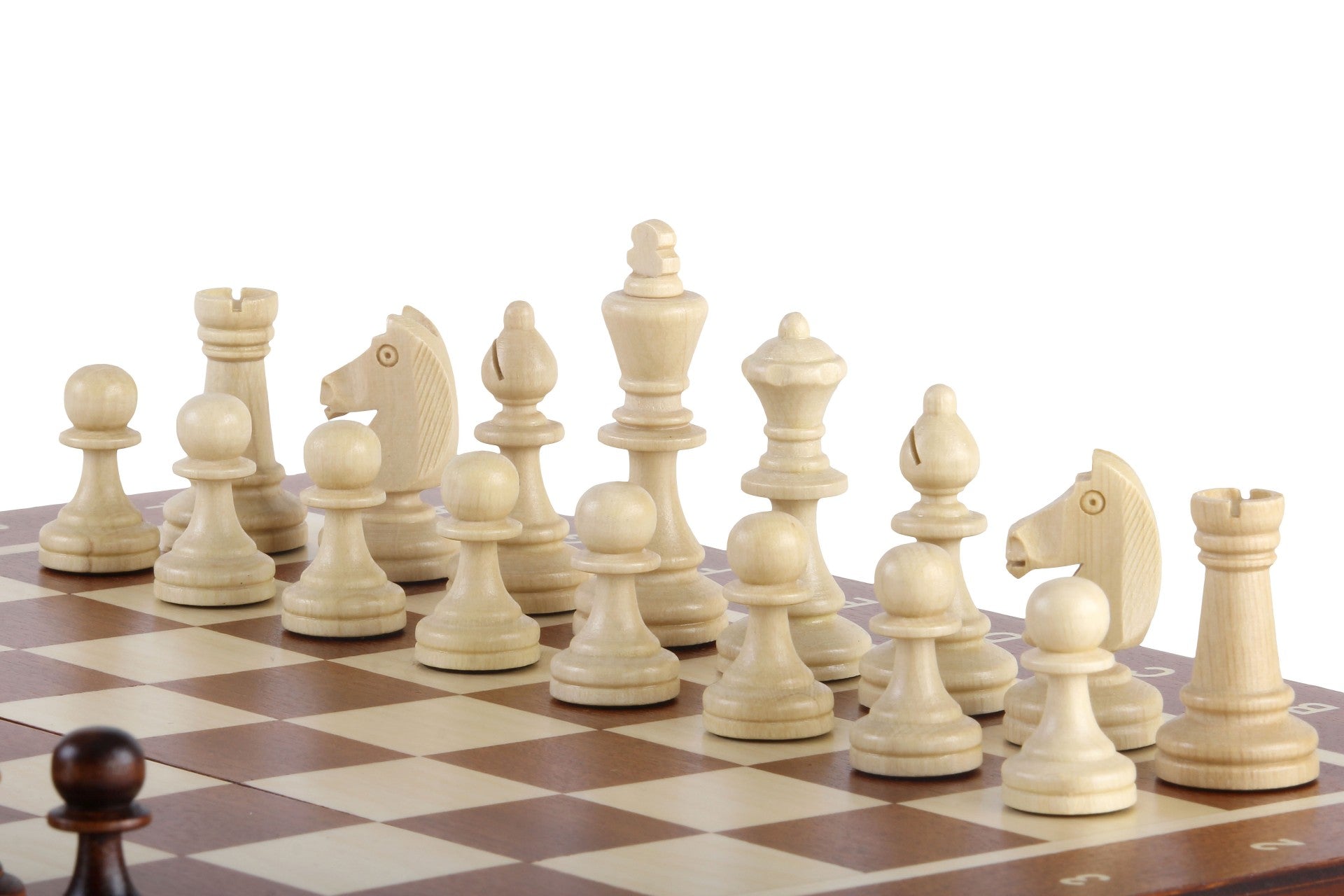 SZACHY MAGNETYCZNE intarsjowane (35x35cm) - SZACHY MAGNETYCZNE intarsjowane (35x35cm)