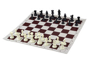 Staunton Chess Figures No.6, weiß/schwarz (König 96mm)