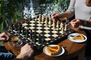 Juego de ajedrez de madera Cónsul Negro (48x48cm)