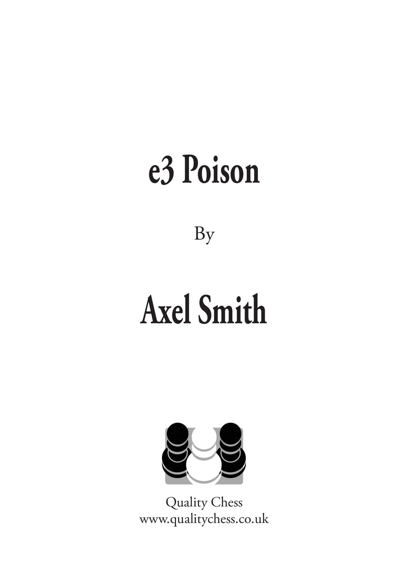 e3 Poison, de Axel Smith (tapa blanda) - e3 Poison, de Axel Smith (tapa blanda)
