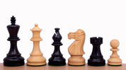 Classic Ebonised 3" chess pieces