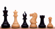 Stallion Knight Ebonised 4'' chess pieces