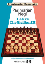 Grandmaster Repertoire - 1.e4 vs The Sicilian III by Parimarjan Negi (softcover)