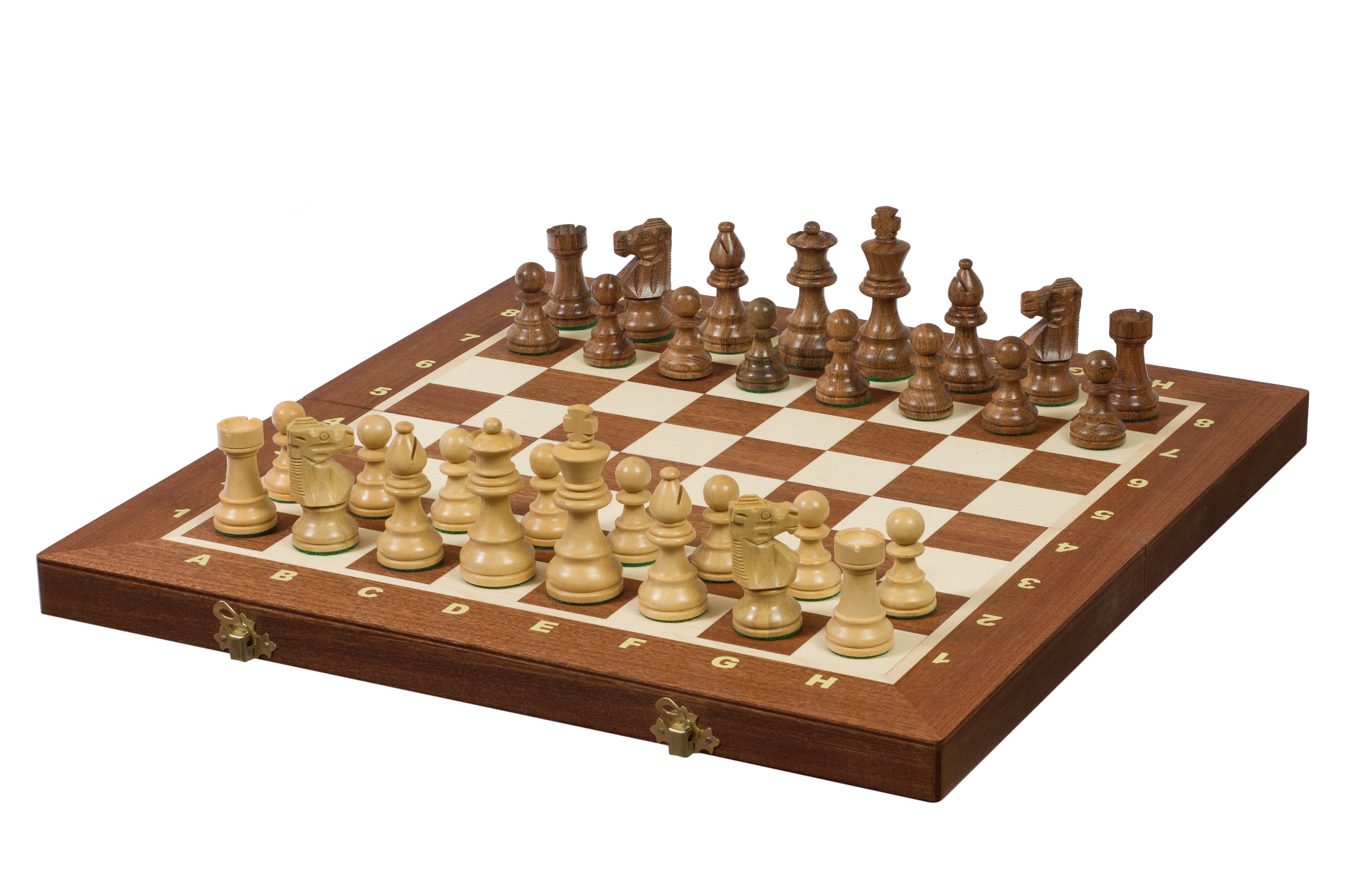 TOURNAMENT No4 intarsy French ACACIA/BOXWOOD 3" pieces - TOURNAMENT No4 intarsy French ACACIA/BOXWOOD 3" pieces