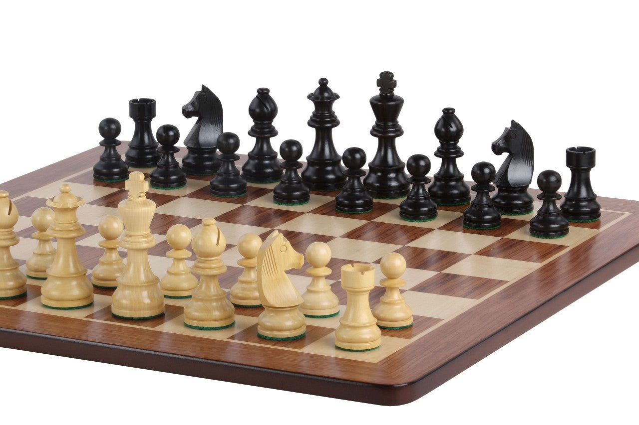 Juego de ajedrez Timeless - tablero (casilla 50 mm), piezas (rey 90 mm) - Juego de ajedrez Timeless - tablero (casilla 50 mm), piezas (rey 90 mm)
