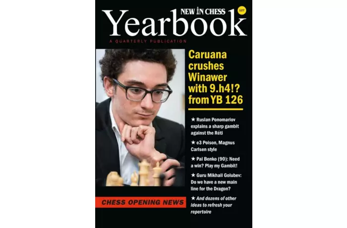 Yearbook 127 hardcover: Caruana crushes Winawer with 9.h4!? from YB 126