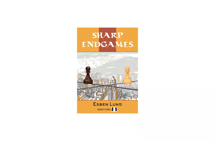 Sharp Endgames by Esben Lund (miękka okładka)